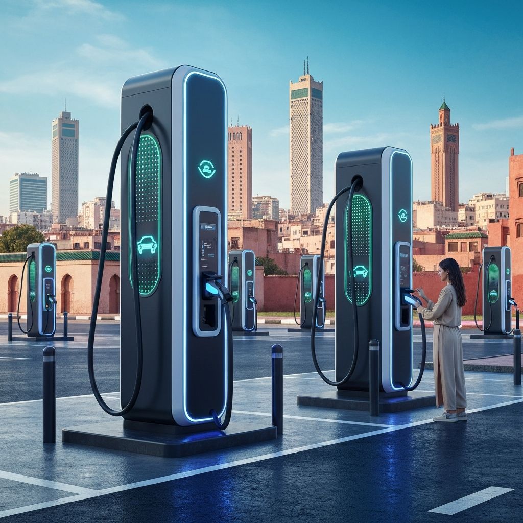 Voitures Électriques au Maroc : Où en est l'Infrastructure ?