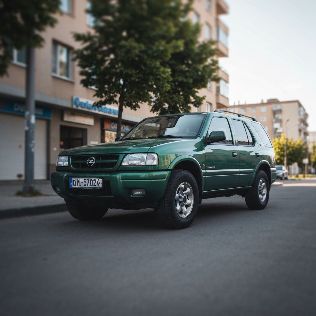 Opel Frontera - Le Retour d'une Légende