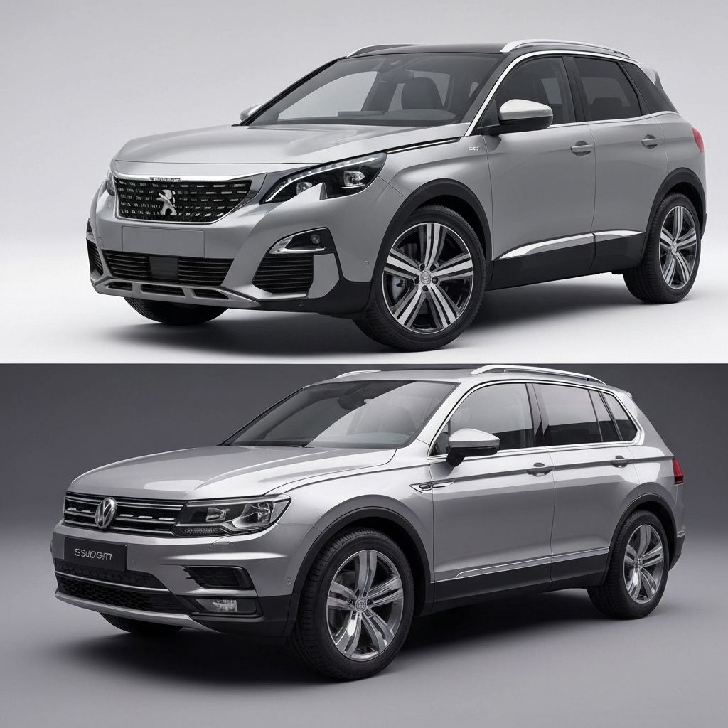 Peugeot 3008 vs Volkswagen Tiguan - Le Match